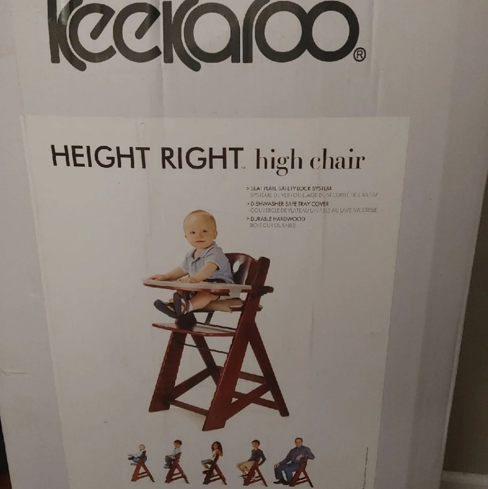 Keekaroo height right high chair